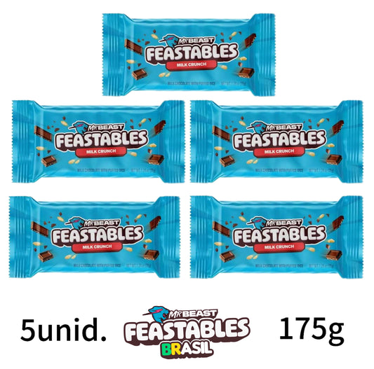 Pack de 5 - Feastables - 35g - Chocolate Mr Beast